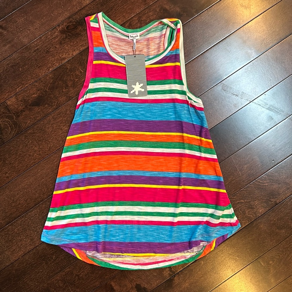 NWT Splendid Adorable Striped Tank Top